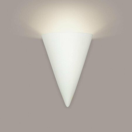 A19 LIGHTING Icelandia Wall Sconce, Bisque 801-1LEDE26